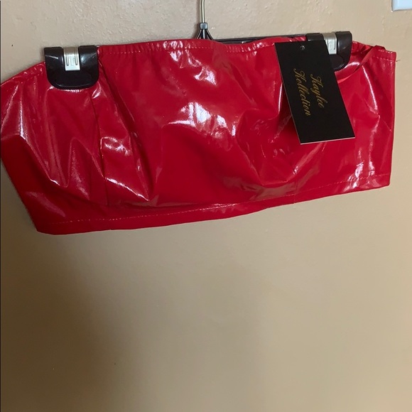 Leather top - Picture 1 of 1